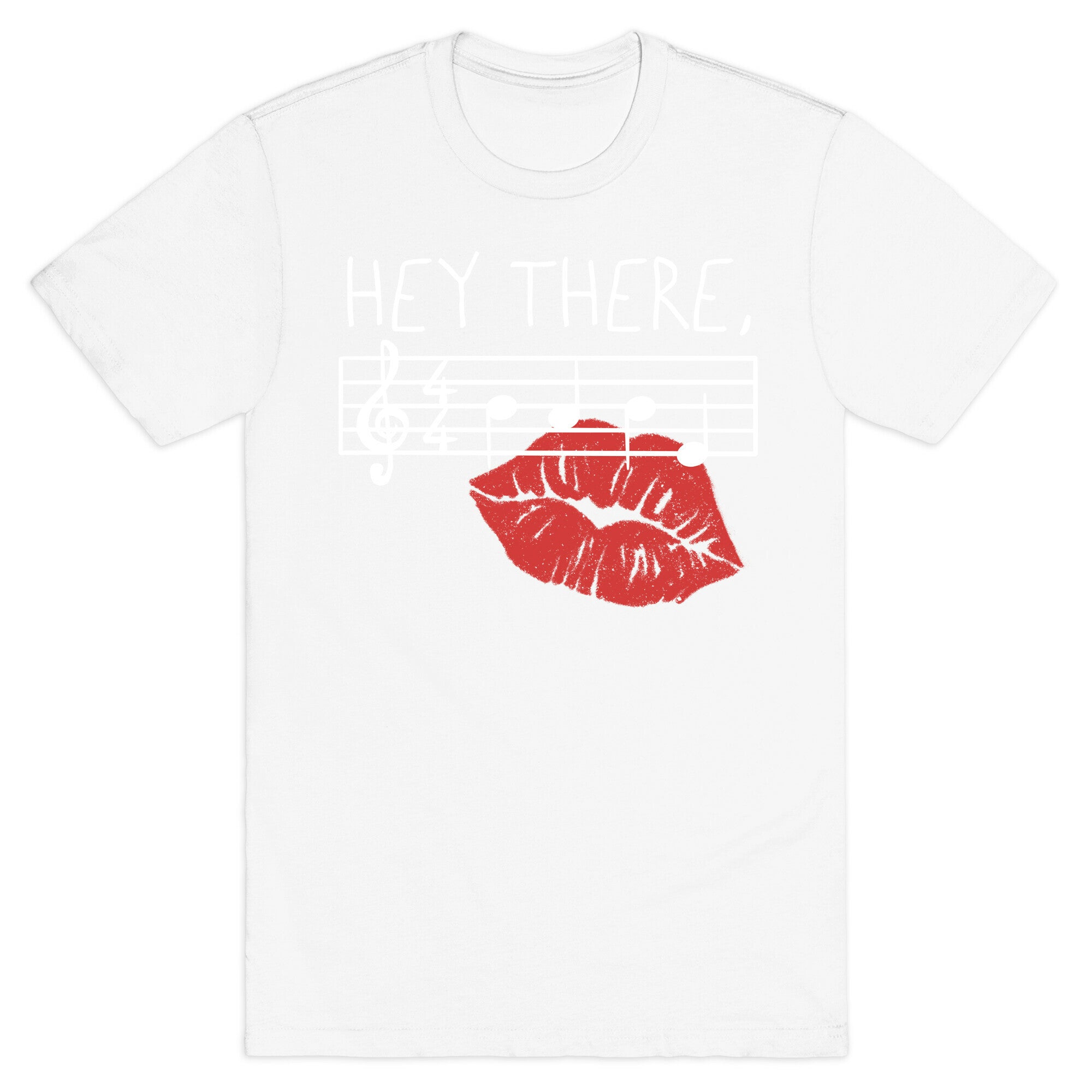 Hey There Babe Music Pun T-Shirt
